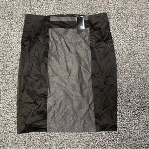 Premise Black Midi Skirt